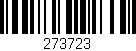 Código de barras (EAN, GTIN, SKU, ISBN): '273723'
