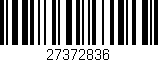 Código de barras (EAN, GTIN, SKU, ISBN): '27372836'