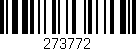 Código de barras (EAN, GTIN, SKU, ISBN): '273772'