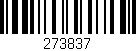 Código de barras (EAN, GTIN, SKU, ISBN): '273837'