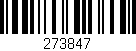 Código de barras (EAN, GTIN, SKU, ISBN): '273847'