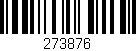 Código de barras (EAN, GTIN, SKU, ISBN): '273876'