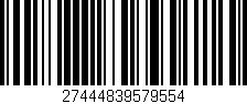 Código de barras (EAN, GTIN, SKU, ISBN): '27444839579554'