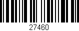 Código de barras (EAN, GTIN, SKU, ISBN): '27460'
