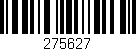 Código de barras (EAN, GTIN, SKU, ISBN): '275627'