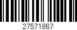 Código de barras (EAN, GTIN, SKU, ISBN): '27571867'