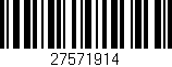 Código de barras (EAN, GTIN, SKU, ISBN): '27571914'