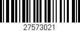 Código de barras (EAN, GTIN, SKU, ISBN): '27573021'