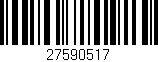Código de barras (EAN, GTIN, SKU, ISBN): '27590517'