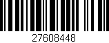 Código de barras (EAN, GTIN, SKU, ISBN): '27608448'