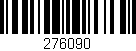 Código de barras (EAN, GTIN, SKU, ISBN): '276090'