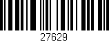 Código de barras (EAN, GTIN, SKU, ISBN): '27629'