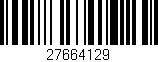 Código de barras (EAN, GTIN, SKU, ISBN): '27664129'