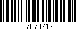 Código de barras (EAN, GTIN, SKU, ISBN): '27679719'