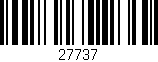 Código de barras (EAN, GTIN, SKU, ISBN): '27737'