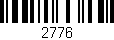 Código de barras (EAN, GTIN, SKU, ISBN): '2776'