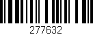 Código de barras (EAN, GTIN, SKU, ISBN): '277632'