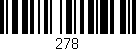Código de barras (EAN, GTIN, SKU, ISBN): '278'