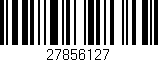 Código de barras (EAN, GTIN, SKU, ISBN): '27856127'