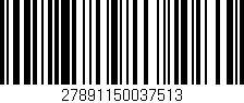 Código de barras (EAN, GTIN, SKU, ISBN): '27891150037513'