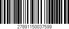 Código de barras (EAN, GTIN, SKU, ISBN): '27891150037599'