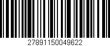 Código de barras (EAN, GTIN, SKU, ISBN): '27891150049622'