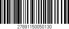 Código de barras (EAN, GTIN, SKU, ISBN): '27891150050130'