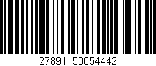 Código de barras (EAN, GTIN, SKU, ISBN): '27891150054442'