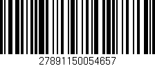 Código de barras (EAN, GTIN, SKU, ISBN): '27891150054657'