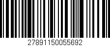 Código de barras (EAN, GTIN, SKU, ISBN): '27891150055692'