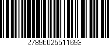 Código de barras (EAN, GTIN, SKU, ISBN): '27896025511693'