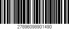 Código de barras (EAN, GTIN, SKU, ISBN): '27896098901490'