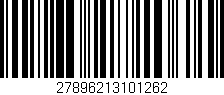 Código de barras (EAN, GTIN, SKU, ISBN): '27896213101262'
