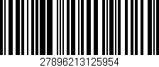 Código de barras (EAN, GTIN, SKU, ISBN): '27896213125954'