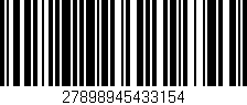 Código de barras (EAN, GTIN, SKU, ISBN): '27898945433154'