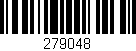 Código de barras (EAN, GTIN, SKU, ISBN): '279048'