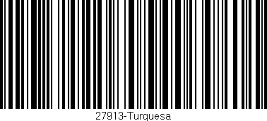 Código de barras (EAN, GTIN, SKU, ISBN): '27913-Turquesa'