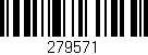 Código de barras (EAN, GTIN, SKU, ISBN): '279571'