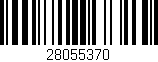 Código de barras (EAN, GTIN, SKU, ISBN): '28055370'