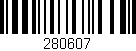 Código de barras (EAN, GTIN, SKU, ISBN): '280607'