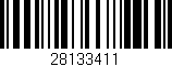 Código de barras (EAN, GTIN, SKU, ISBN): '28133411'