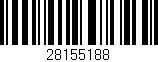 Código de barras (EAN, GTIN, SKU, ISBN): '28155188'