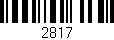 Código de barras (EAN, GTIN, SKU, ISBN): '2817'