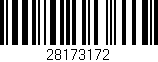 Código de barras (EAN, GTIN, SKU, ISBN): '28173172'
