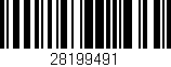 Código de barras (EAN, GTIN, SKU, ISBN): '28199491'