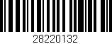 Código de barras (EAN, GTIN, SKU, ISBN): '28220132'