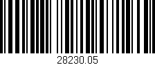 Código de barras (EAN, GTIN, SKU, ISBN): '28230.05'