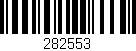 Código de barras (EAN, GTIN, SKU, ISBN): '282553'