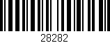 Código de barras (EAN, GTIN, SKU, ISBN): '28282'