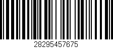Código de barras (EAN, GTIN, SKU, ISBN): '28295457675'
